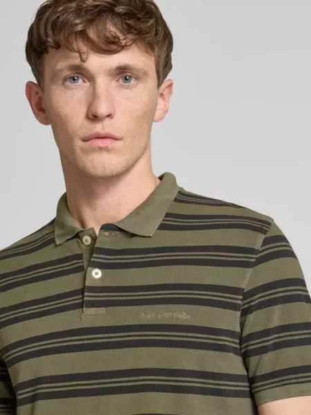Koszulka polo o kroju regular fit z bawełny pika Marc O'polo