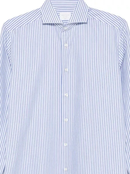 Pruhovaná košile Xacus modrá