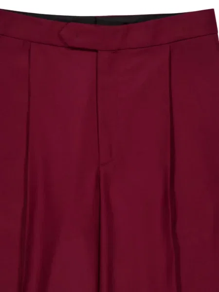 Pantaloni Zeus+dione de lână roșu