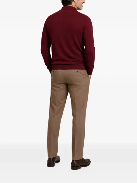 Μακρύς polo Franzese Collection κόκκινο