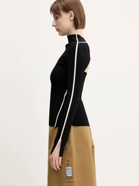 Πουλόβερ Sportmax Adda μαύρο