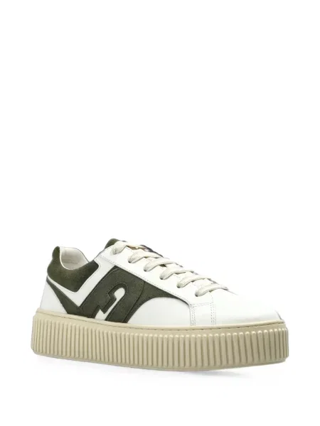 Sneakerși Furla alb