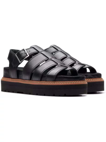 Sandále Clarks čierna