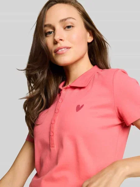 Krój regular fit t-shirt z mieszanki bawełny Tom Tailor