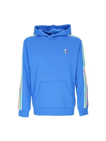 Bluza z kapturem Adidas z kapturem niebieska