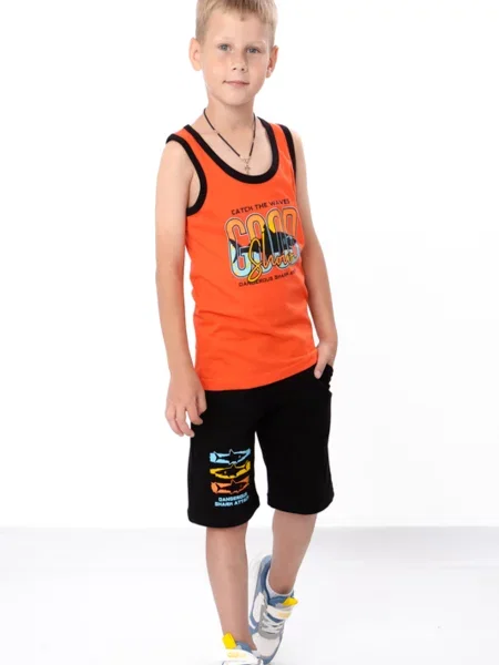 Дитячий Костюм Носи своє бавовна/поліестер помаранчевий