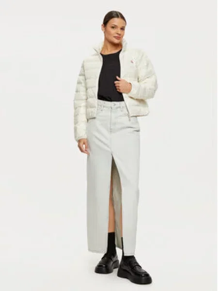 Calvin Klein Jeans Vatovaná bunda Écru