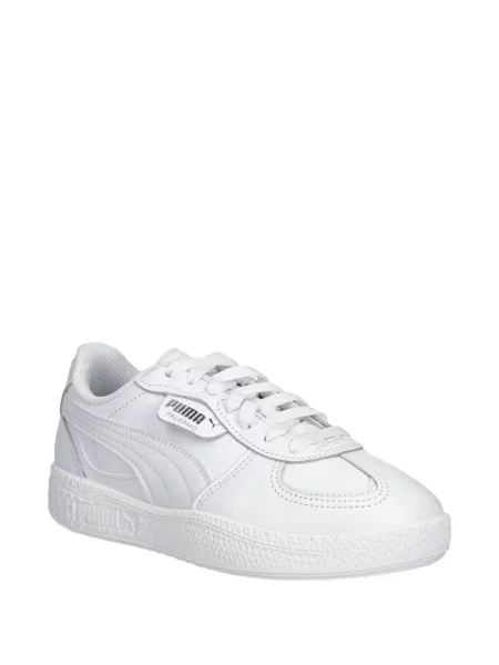Sneakerși Puma din piele alb