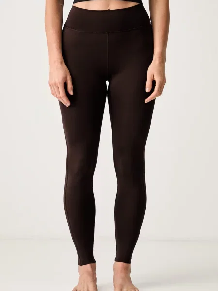 Yoga pantaloni Adidas Performance maro
