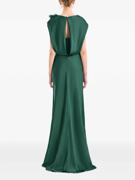 Rochie Gemy Maalouf drapată verde