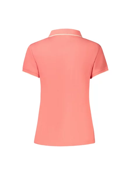 Polo North Sails z krótkim rękawem z modalu różowe