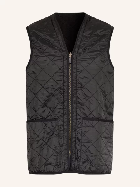 Barbour Prošívaná Vesta černá
