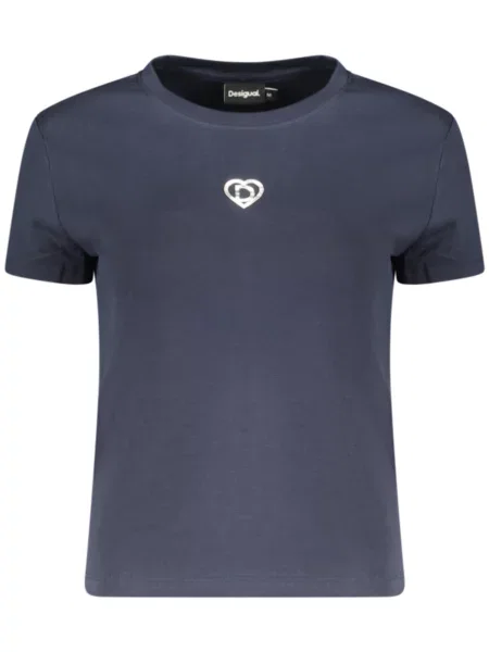 Tricou Desigual scurt albastru