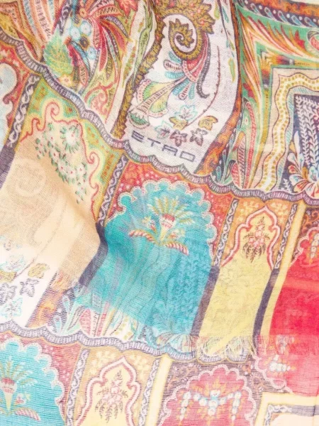 Fular Etro cu model paisley