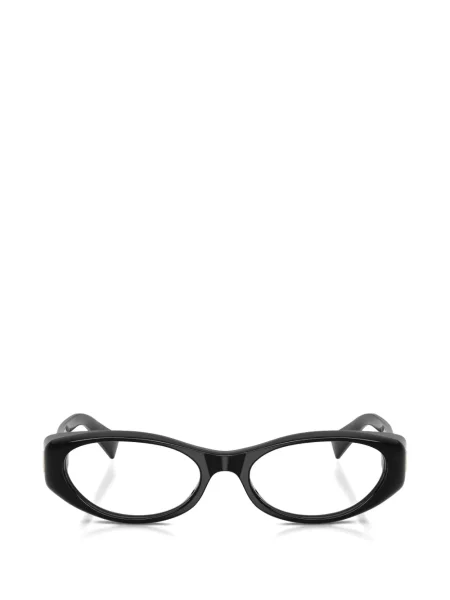 Ochelari de soare Miu Miu Eyewear cu imprimeu geometric negru
