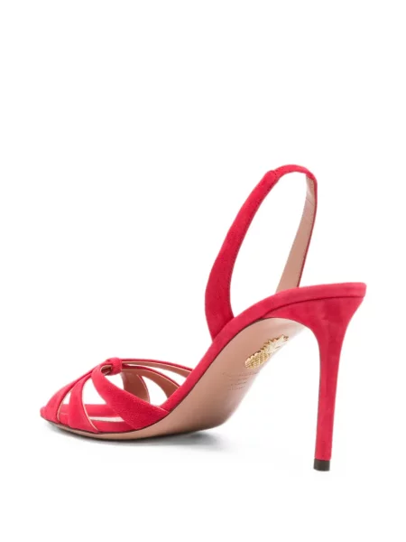 Sandale Aquazzura slingback roșu