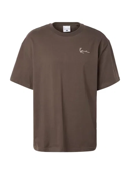 Karl Kani Tricou maro închis / kaki / murdar alb
