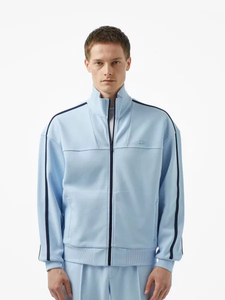 Спортивная кофта Lacoste голубая