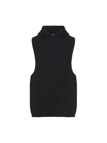 Sweter Rick Owens z kaszmiru czarny