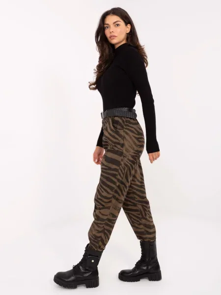 Cropp pantaloni Moda Italy negru