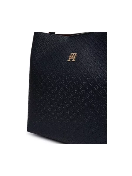 TOMMY HILFIGER Kabelka na rameno MONO námornícka modrá