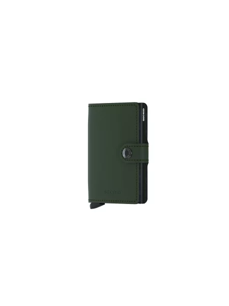 Secrid portfel zielony MM.Green.Black-Green.Blac czarny
