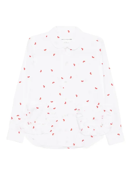 Koszula dziecięca Comme Des Garcons Girl biała