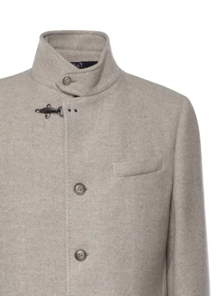 Palton Fay cu model herringbone