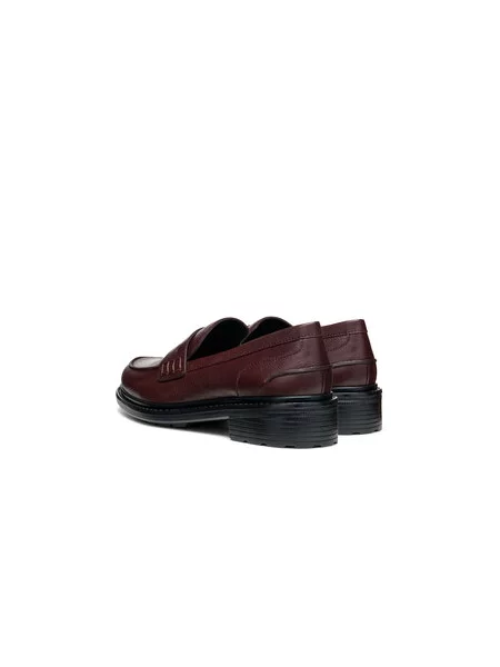 Geox Mokasini D Walk Pleasure Bordo rdeča