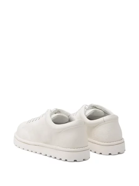Pantofi derby Marsell din piele alb