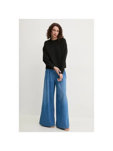 Armani Exchange bluza z aplikacją czarny