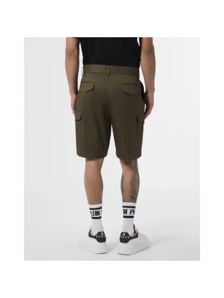 Szorty cargo Philipp Plein zielone