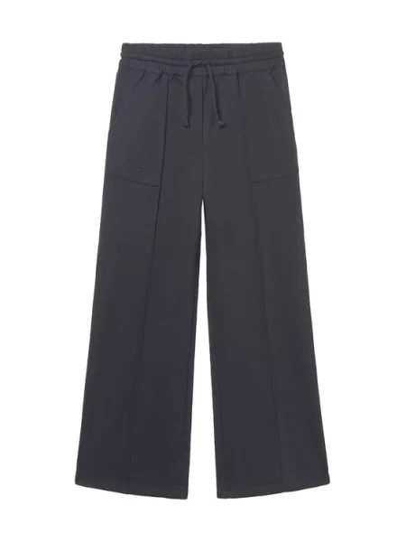 Mayoral Штани з тканини Wide Leg чорний