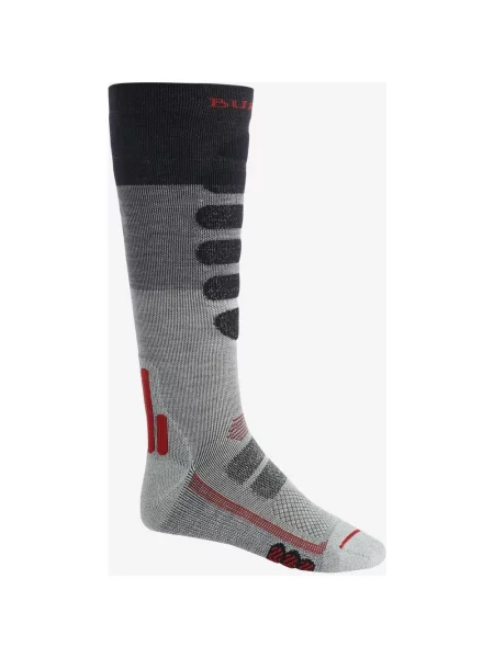 Skarpety Burton Performance + Lightweight Compression szary S czarny
