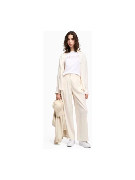 Koszulka Armani Exchange biała