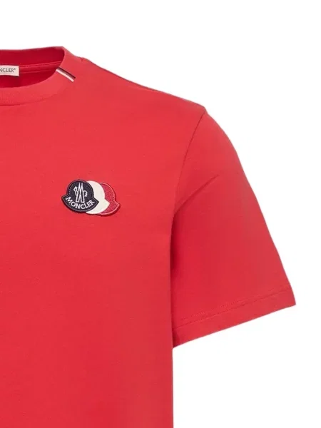 Tricou Moncler cu autograf roșu