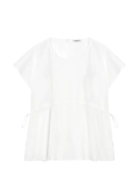 Bluză Weekend Max Mara din poplin alb