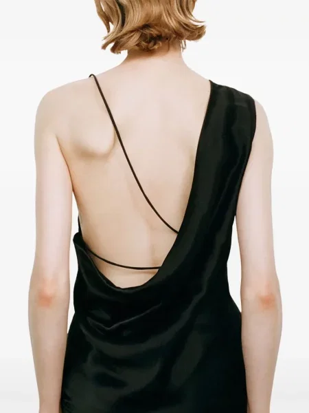 Rochie Paris Georgia drapată negru