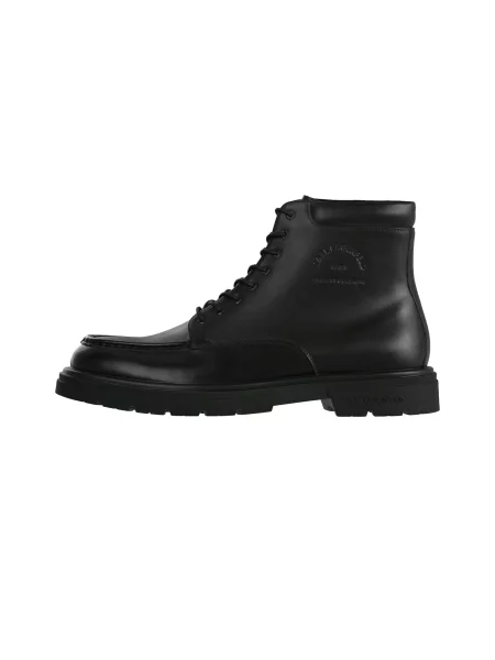 Karl Lagerfeld Bocanci cu șireturi negru
