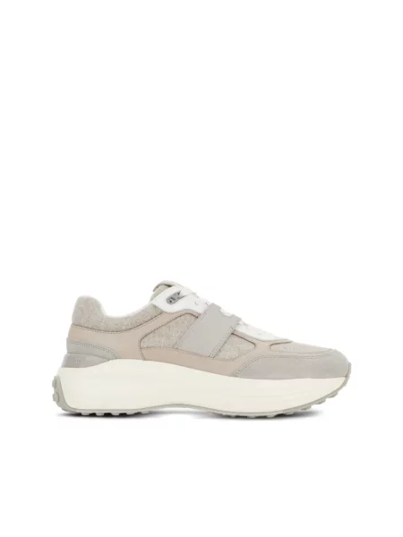 Sneakersy Tod's zamszowe białe