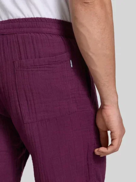Szorty o kroju regular fit z muślinu Review