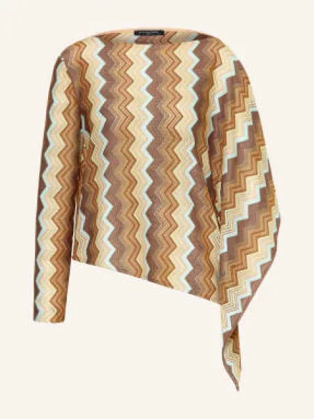 Ana Alcazar Ponczo braun brązowe