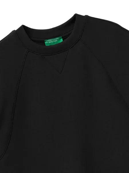 Αμάνικη μπλούζα Benetton μαύρο