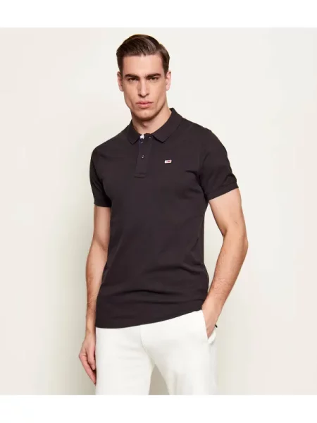 Tommy Jeans Polo negru