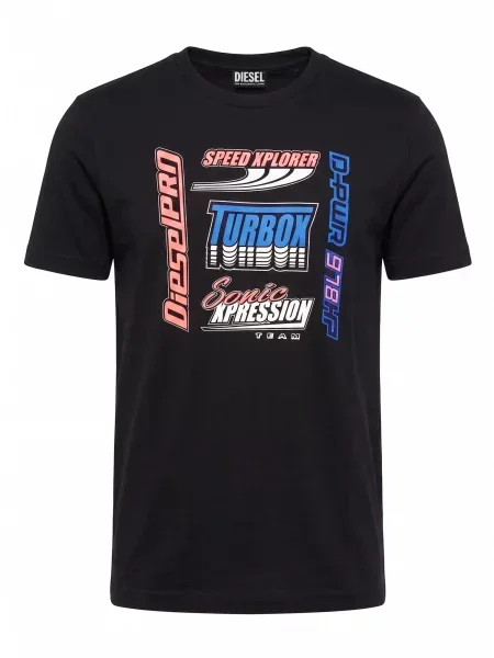 DIESEL Tricou negru