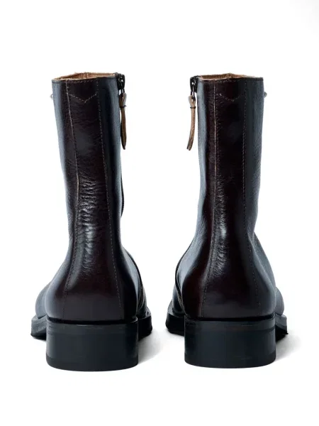 Botine Our Legacy din piele maro