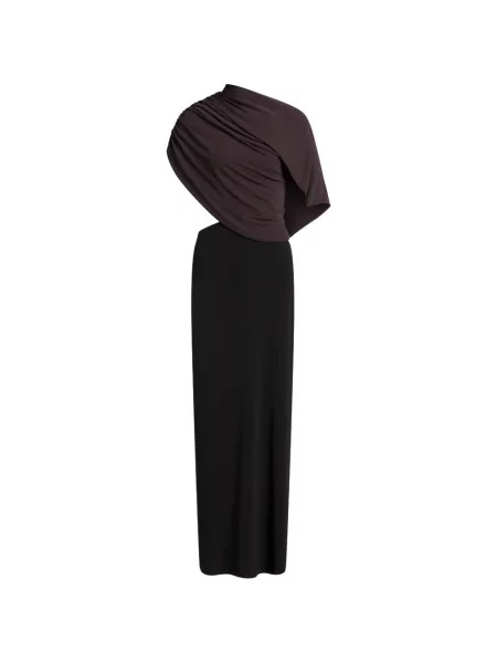 Rochie Alberta Ferretti drapată negru
