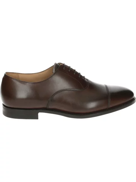 Półbuty Crockett & Jones skórzane brązowe
