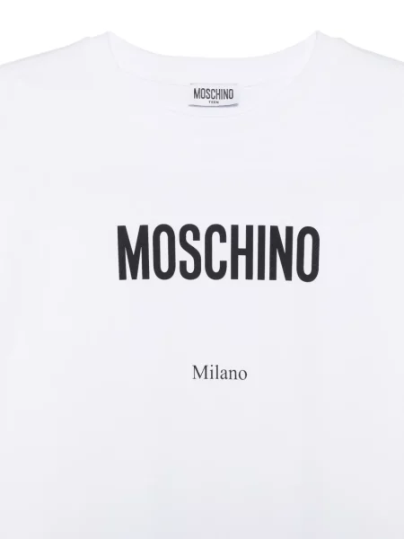 Koszulka dziecięca Moschino biała