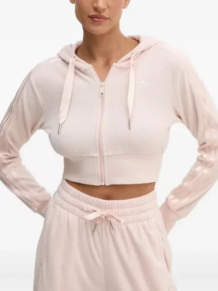 Cropp pantaloni Adidas cu dungi de cristal albastru